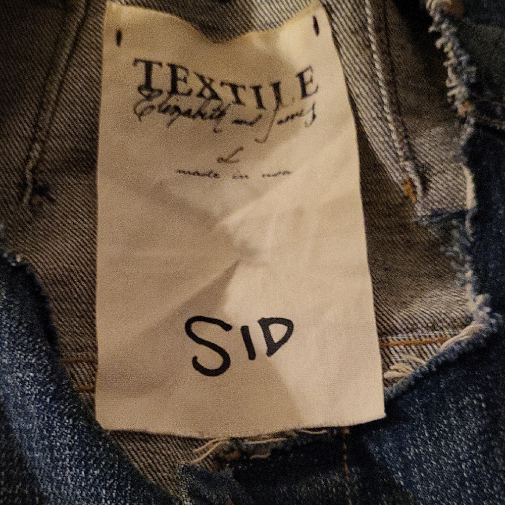 TEXTILE Elizabeth and James Blue Jean Jacket - Picture 2 of 5